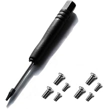 SAUCER Replacement T6 Screws and Screwdriver for Oakley X Squared Sunglass