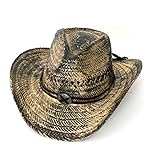 Strohhut Cowboy, Deluxe, Karneval, Western, Saloon, Mottoparty, Cowboy