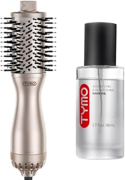 TYMO 2.0 Hair Blow Dryer Brush + TYMO Weightless Hair Oil