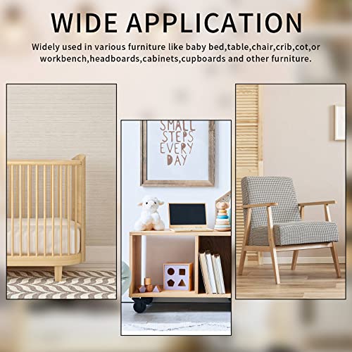 32 Pair/64 Pcs Hex Drive Socket Cap Bolts With Barrel Nuts, M6X25 Mm Binding Post Screws With Connecting Bolts Nuts, Furniture Connector Binding Bolts Screws For Crib Baby Beds Purses Belt #TOP6