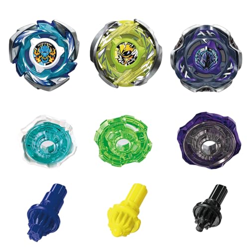 Cxdhzlx X Battling Spinning Tops, 12 Battle Gyro Top Set, Burst Battling Stadium, Two Way Launchers Grip Starter, Great Gifts for Children Age 8 10 12 - Thumbnail 7
