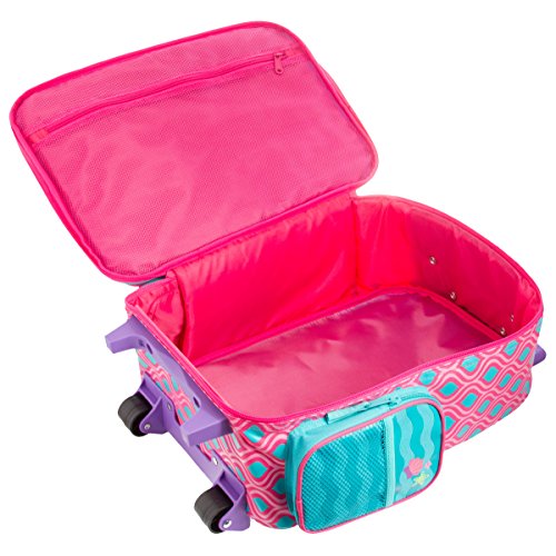 Stephen Joseph Kids Classic Rolling Luggage, Mermaid, One Size #TOP3