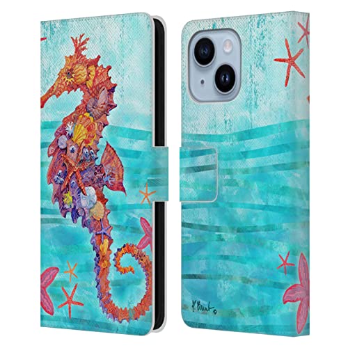 Étui portefeuille iPhone 14 Plus Paul Brent Head Case Designs en cuir