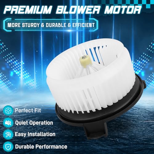 Image of IRONTEK 700194 HVAC Blower Motor with Fan Cage Fit for 2006-2011 for Honda Civic, for 2007-2010 for Jeep Wrangler, for 2006-2011 for Acura CSX 75821 79310SNAA01 79310-SNA-A02 PM9177 68004195AA