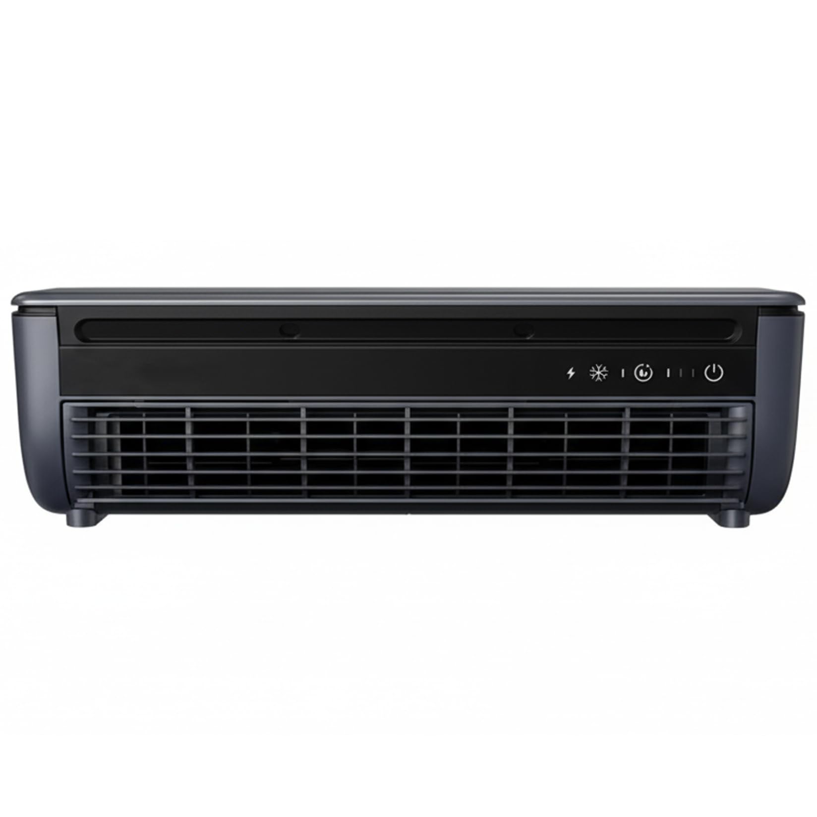 Bonalake Grey Mini Air Conditioner, Wall Mounted Air Conditioner With Fast Cooling & 6000Mah Battery, Portable Usb Cooler With Remote For Kitchen, Dorm, Desk