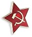 Russia Soviet Star Hammer + Sickle Red Enamel Lapel Pin (1 Pin)