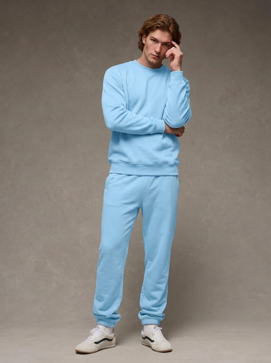 Uni Clau Men's Casual Tracksuit Athletic Sweatsuits Long Sleeve 2 Piece Outfit Running Jogging Sport Suit Sets