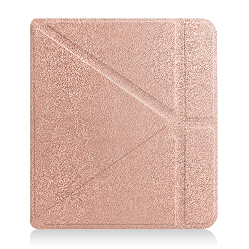 Miniatura 6 de Lobwerk Funda Para Tablet Kobo Sage Ereader De 8 Pulgadas, Delgada, Con Función Atril Y Función De Apagado Automático, Color Bronce