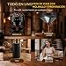 Imagen de Yaskyly Cafetera Portátil 3-en-1 con Molinillo de Café Eléctrico