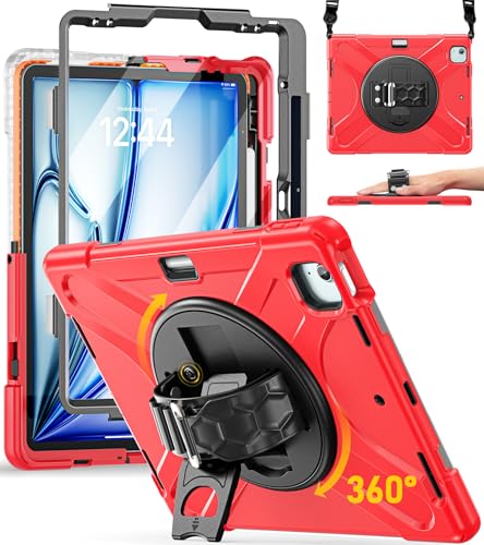 BRAECN Case for iPad Air 13 Inch: M4/M3/M2, iPad Pro 12.9 Inch：2022-2018