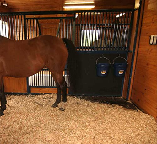 SUKEYME Horse Feed Bucket Hook,Water Bucket Holder Hanger for Horse Stall/Stable Supplies (2 Pack)