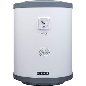 Buy Usha Misty Pro 15 Litre 5 Star Storage Water Heater (Twinkling Grey),  Wall Mounting Online at Low Prices in India - Amazon.in
