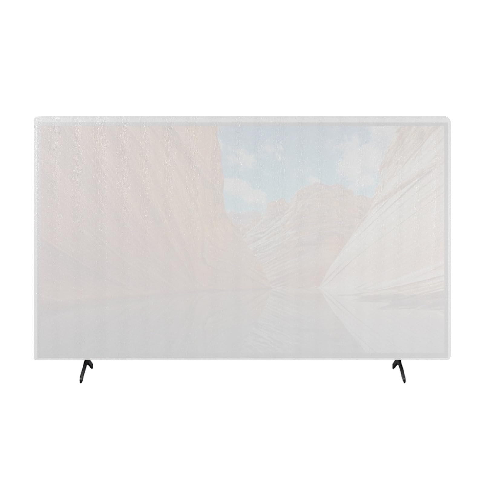 1 Packung Schaumstoff-Flachbild-TV-Abdeckung für Umzüge, passend für TV-Displays bis zu 165 cm B x 91,4 cm H, Displayschutzfolie zum Schutz beim Umzug, Aufbewahren, Malen oder Renovierung zu Hause