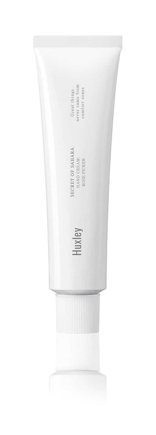 Huxley Secret of Sahara Hand Cream 30ml | Hydrates, Nourishes & Softens Skin | Non-Greasy Moisturizer that Soothes and Softens Hands | Hand Cream for Women & Men (1.01 Fl Oz, Rose Picker)