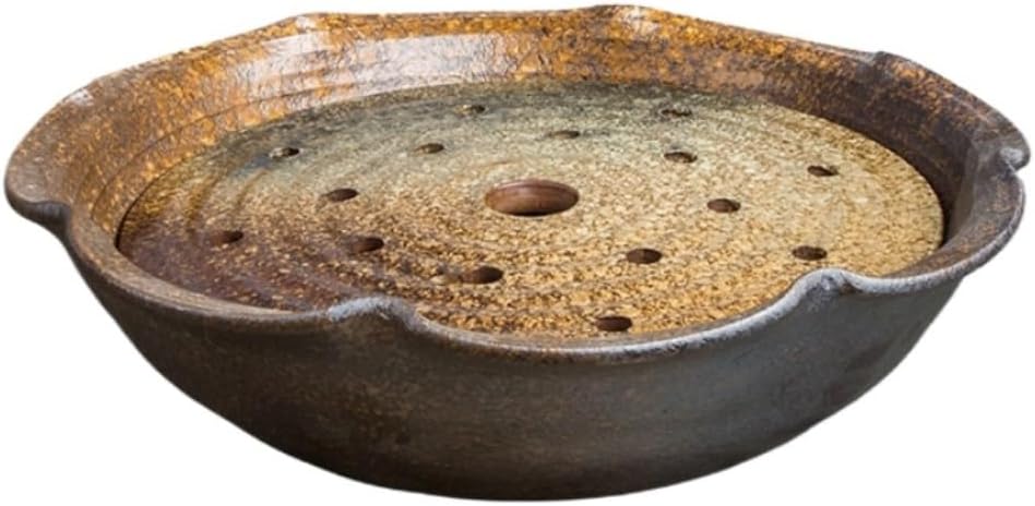 Tea Tray Chinese Tea Set Ceramic Teapot Base Drainage Tea Tray Living Room Tea Tray Suitable for Reception Room Tea Room Etc Tea Trays
