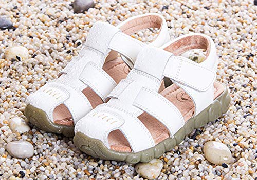 Kids’ Boys’ Girls’ Closed Toe Casual Leather Outdoor Gladiator Sandals(Toddler/Little Kid/Big Kid)3