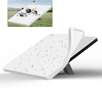 Starlink Mini Silicone Cover, Protective Case for Starlink Mini Satellite Dish, Anti-Drop, Shockproof, Waterproof for Outdoor, Easy to Install White