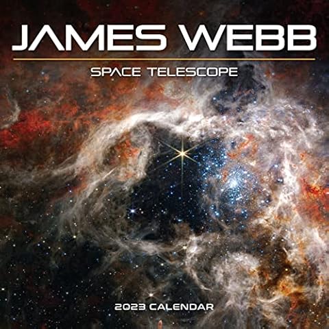 James Webb Space Telescope 2023 Large Wall Calendar, by Fresh Publishing , Size 12in x 24in (Open), Thick & Sturdy Eco Friendly (FSC) Paper Cover