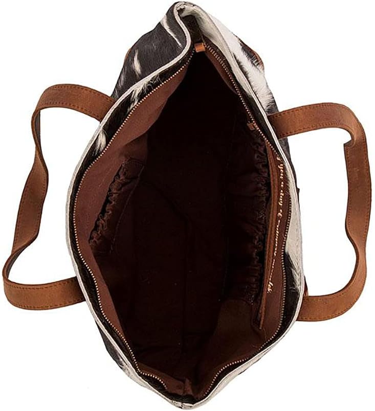 STS Ranchwear Women's Western Classic Cowhide Tote Handbag