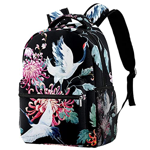Sac à dos décontracté pour femme bohème multicolore avec tortue dorée tendance bohème chic
