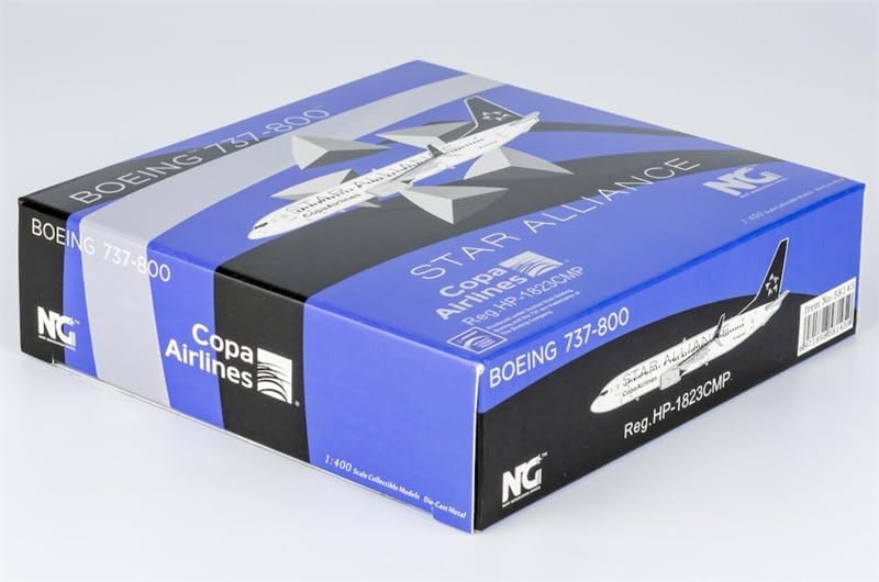 ACE HOBBY for NG Models for Copa Airlines for Boeing B737-800 HP-1823CMP Star Alliance 1:400 Aircraft Pre-Built Model