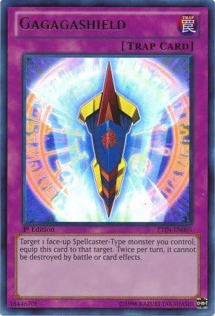 Yu-Gi-Oh.gagaga Shield (ztin-en005)2013Zexal Collection Tin1st EditionUltra Rare