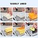 SUZLAZYR Hand-Made Soap Cutter - Stainless Steel Soap Cutters with Scale for Soap Making Loaf Slicer - DIY Craft Soap, Candle or Kitchen Butter Cheese