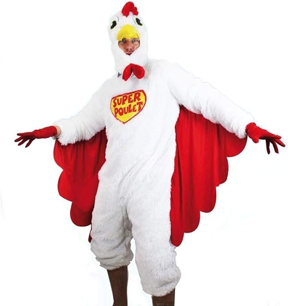 Deguisement Adulte Super Poulet : Amazon.fr: Vêtements