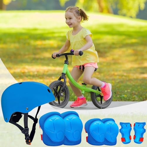 Casques pour enfants et ensemble de coudières pour éviter les blessures à vélo