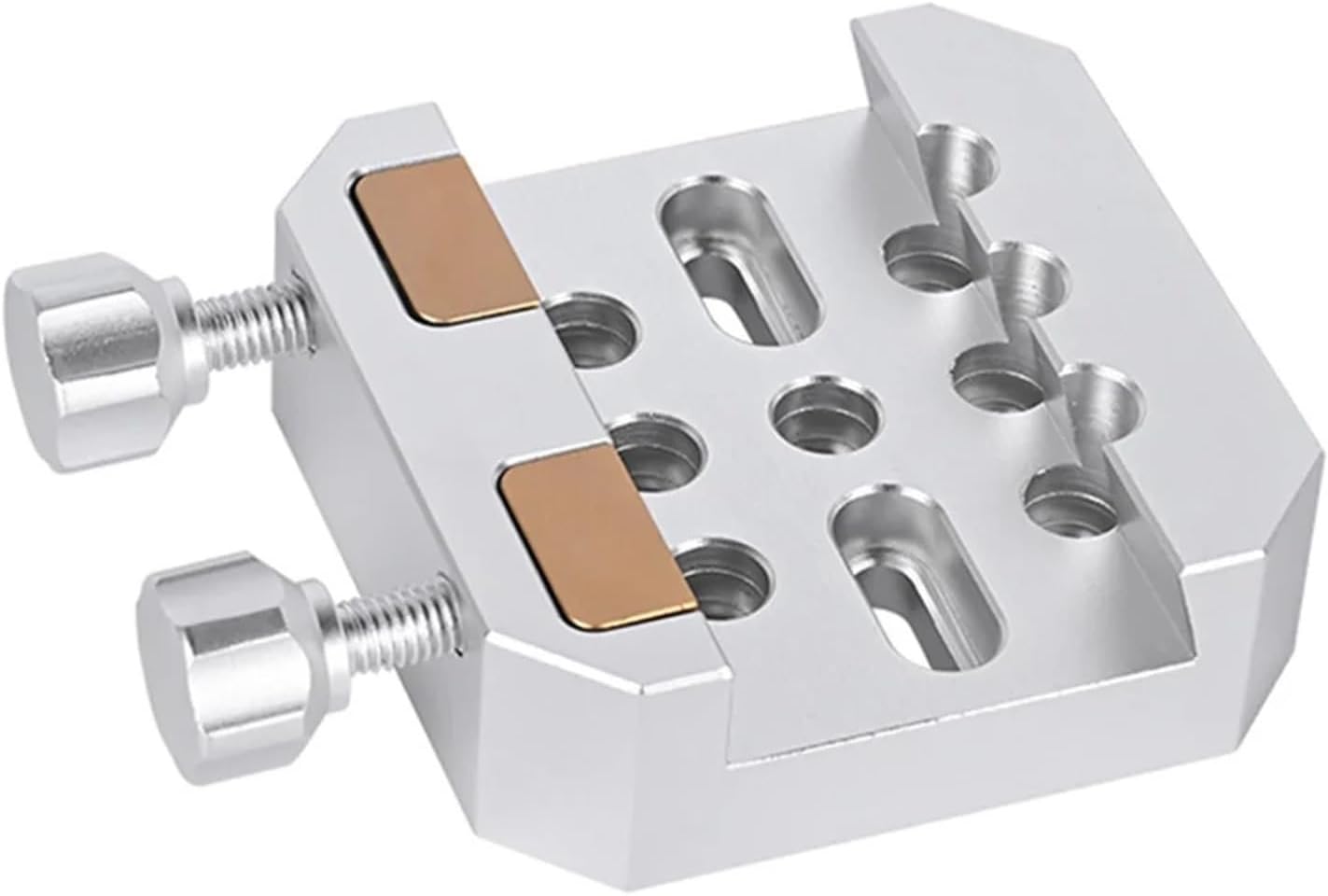 Astronomical Telescope Accessories, Silver Dovetail Groove Reinforced Double Fixed,for Used in Astronomy