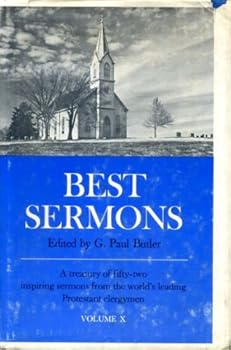Hardcover Best Sermons, Volume X, 1966-1968, Protestant Edition Book
