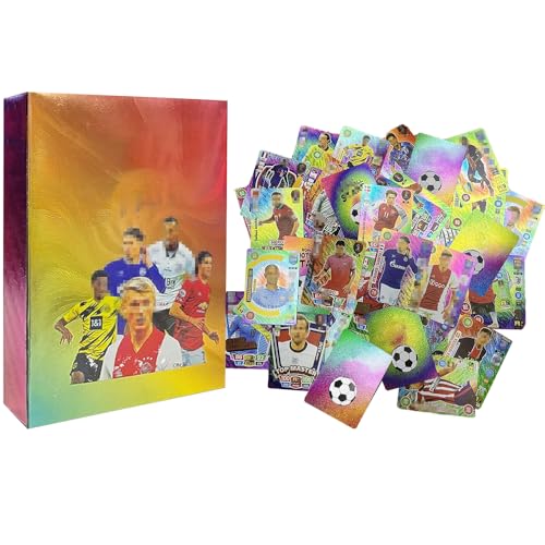 55 Tarjetas De Fútbol De La Copa Mundial, Tarjeta De Fútbol De La UEFA Champions League, Tarjetas Coleccionables De Fútbol, Tarjetas De Comercio De La Copa Mundial Para Niños, Adolescentes