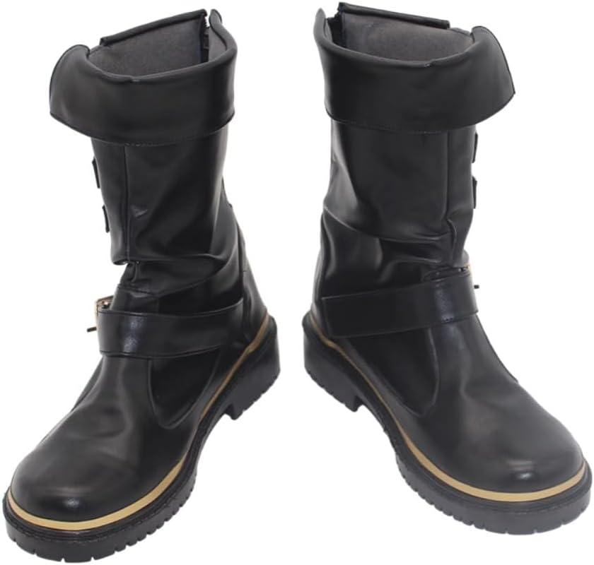 Cosplay Shoes for Aerith Gainsborough Cos Long Boots Halloween Women Men Custom Made Anime