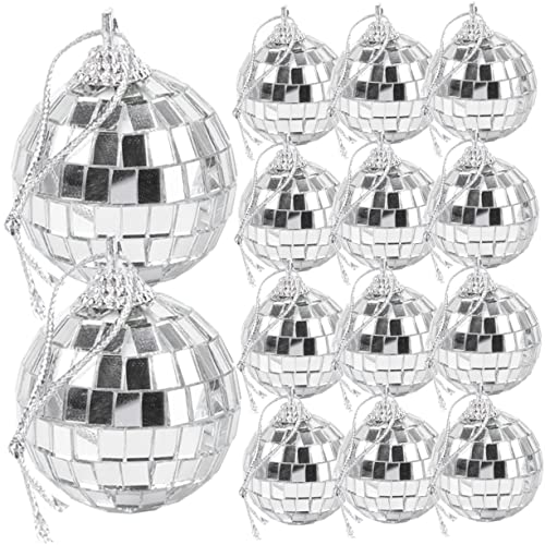 FAVOMOTO 120 Pçs Espelho Bola Reflexiva Decorações De Vidro Decorações De Casamento Adornos Para De