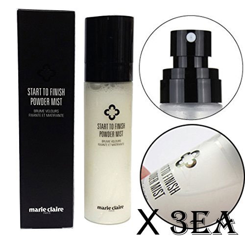 [Marie Claire] Start To Finish Powder Mist 80Ml X 3Ea / Controls Oi, Provides Moisture/Aloe Vera & Herb Extract/Korean Cosmetics #TOP1