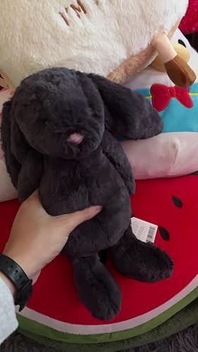  Medium Bashful Inky Bunny 黒 うさぎ Mサイズ /31cm 】Bashful Inky Bunny Medium BAS3INK 黒いウサギ