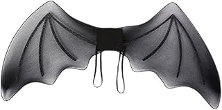 BinaryABC Halloween Bat Wings,Vampire Costume Wings,Halloween Costume Accessory,Halloween Party Favors Cosplay Wings