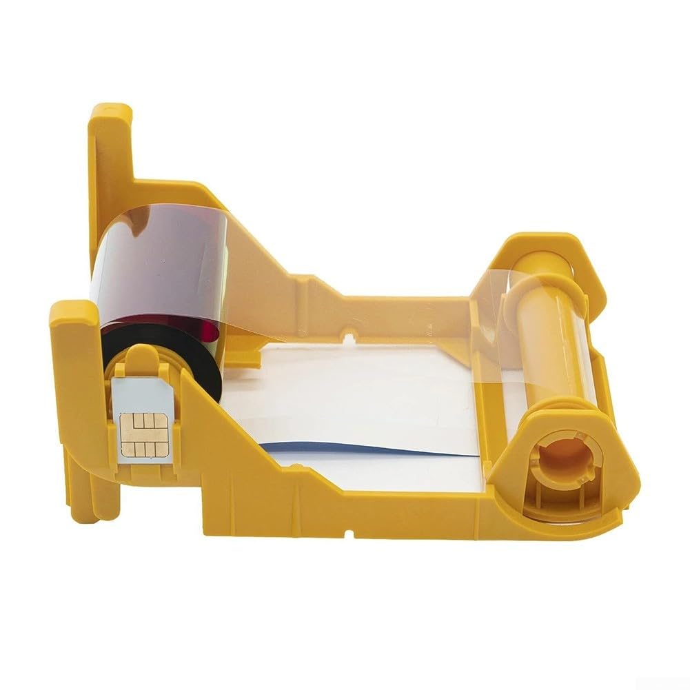 Cinta de color YMCKO 800033-840 para impresora Zebra ZXP Series 3, 200 impresiones, cinta de transferencia térmica para tarjeta de identificación con superposición protectora