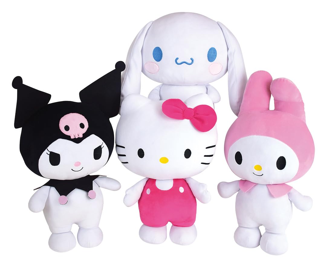 JEMINI Cinnamoroll Pluszowy 40 cm | Pluszowa poduszka | Przytulanka dla niemowląt | Oficjalna licencja Sanrio | Zmywalna miękka pluszowa zabawka do przebudzenia od urodzenia | Pomysł na prezent dla