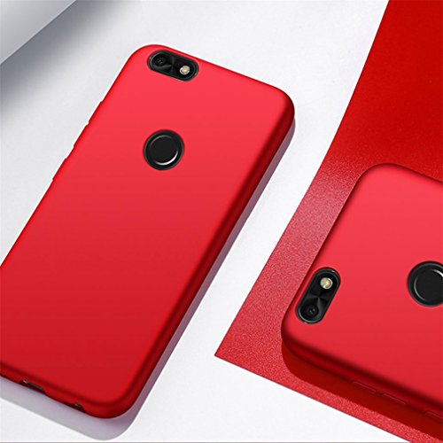 Cover Huawei Y6 Pro 2017 Silicone Rosso, EasyBee