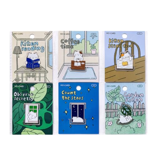 しおり 金属 栞 エレガント感 個の猫ブックマーカークリップ 華やか バレンタインデーギフト ゴールド中空トリム ブックページマーカー 誕生日プレゼント 女性 女の子 教師 友人 本 恋人に 読書 勉強家 日用品雑貨 文房具 (6本セット)