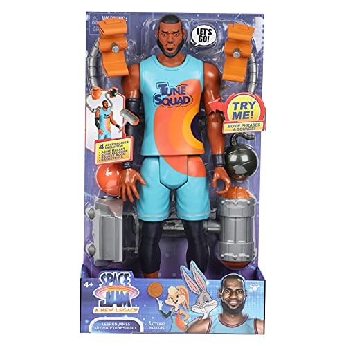 Moose Toys Space Jam: A New Legacy - Lebron James Ultimate Tune Squad 12" Action Figure - Thumbnail 3