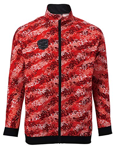 ローリングス(Rawlings) 野球用 BLACK LABEL ブラックレーベル 長袖ストレッチジャケット AOS11S01 レッド サイズ 2XO