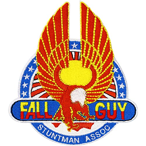 Preisvergleich Produktbild Patch FALLGUY Stuntman Assoc Hollywood Stuntcrew Aufnäher Abzeichen