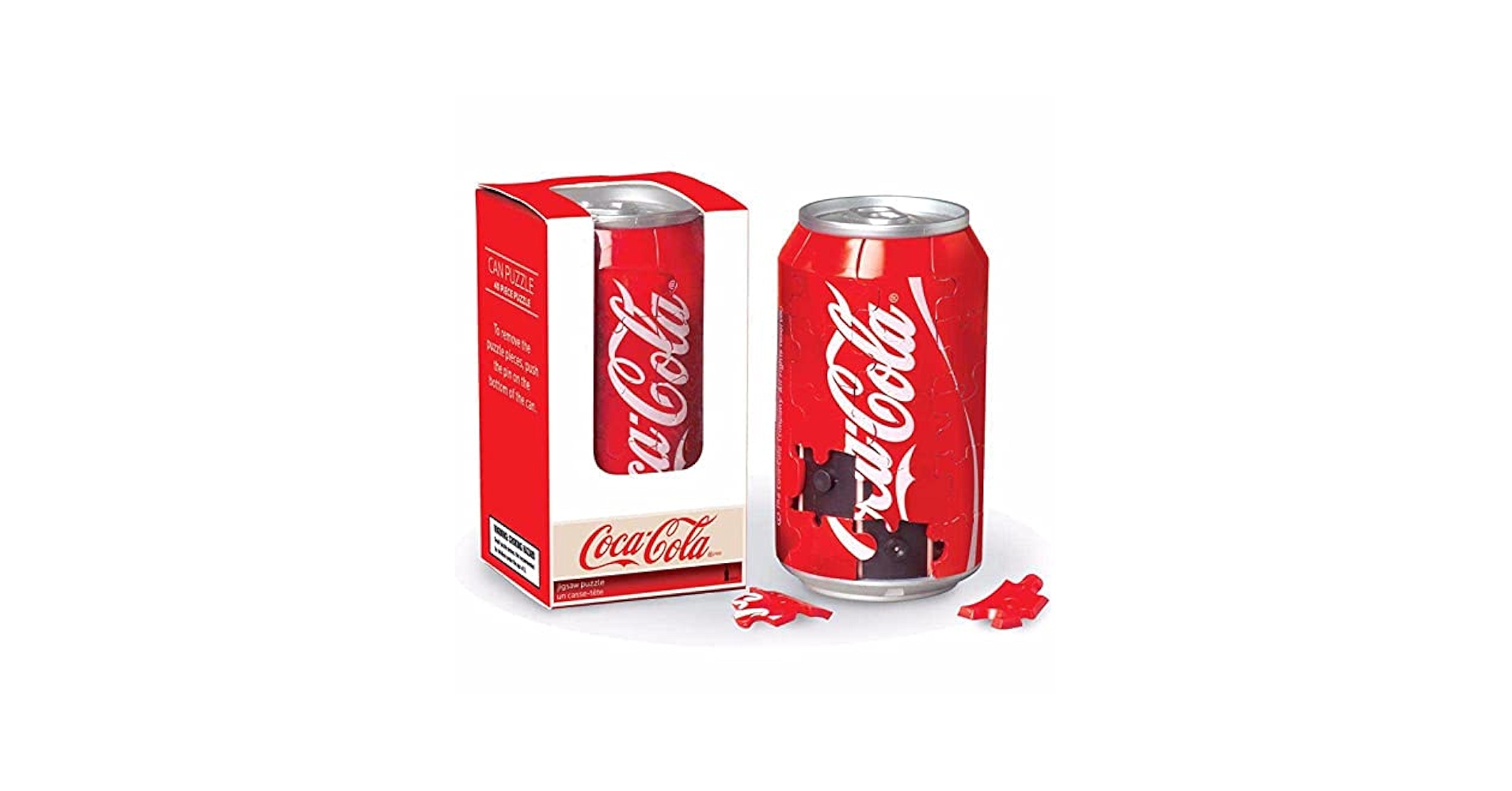 コカ・コーラ (Coca-Cola) 3Dジグソーパズル Amazon.co.jp: Springbok Coca-Cola Can 3D Jigsaw Puzzle (40
