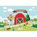 Produktbild Cassisy 1,5x1m Vinyl Geburtstag Fotohintergrund Alles Gute zum Geburtstag Banner Nutztiere Holzzaun Fotoleinwand Hintergrund für Fotostudio Requisiten Party Baby Kinder Photo Booth
