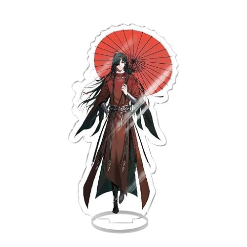 Zhongkaihua Anime Tian Guan Ci Fu Figurine en acrylique Xie Lian et Hua Cheng double face Modèle Statue Ornements en acrylique Décoration de bureau