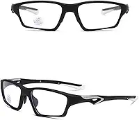 Armação Esportiva TR90 Óculos Grau Ciclismo Masculino Feminino UV400 Anti Luz Azul Descanso Visual