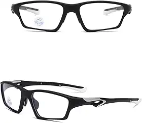 Armação Esportiva TR90 Óculos Grau Ciclismo Masculino Feminino UV400 Anti Luz Azul Descanso Visual