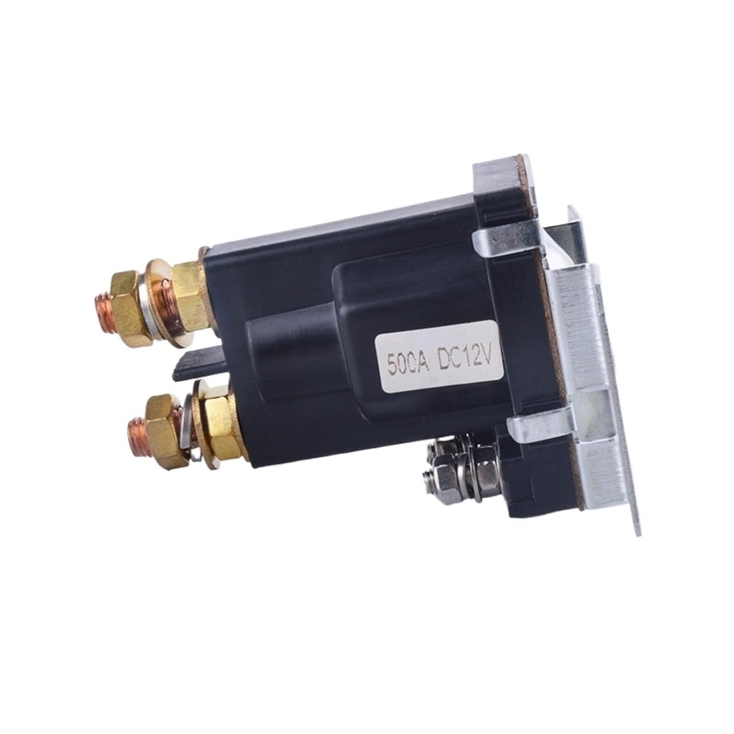 Dual Battery Start Relay 4 Pin Large Current 500A 12V 24VDC Car Power Switch,Starting Relay,Auto Start Contactor,Heavy Current(500A 12V DC)